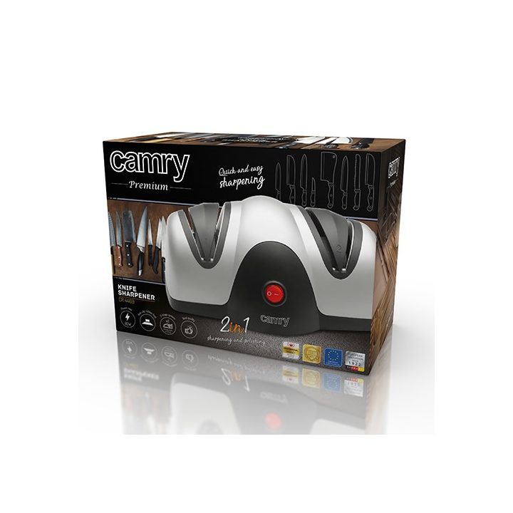 Camry CR 4469 Electric knife sharpener Black Grey