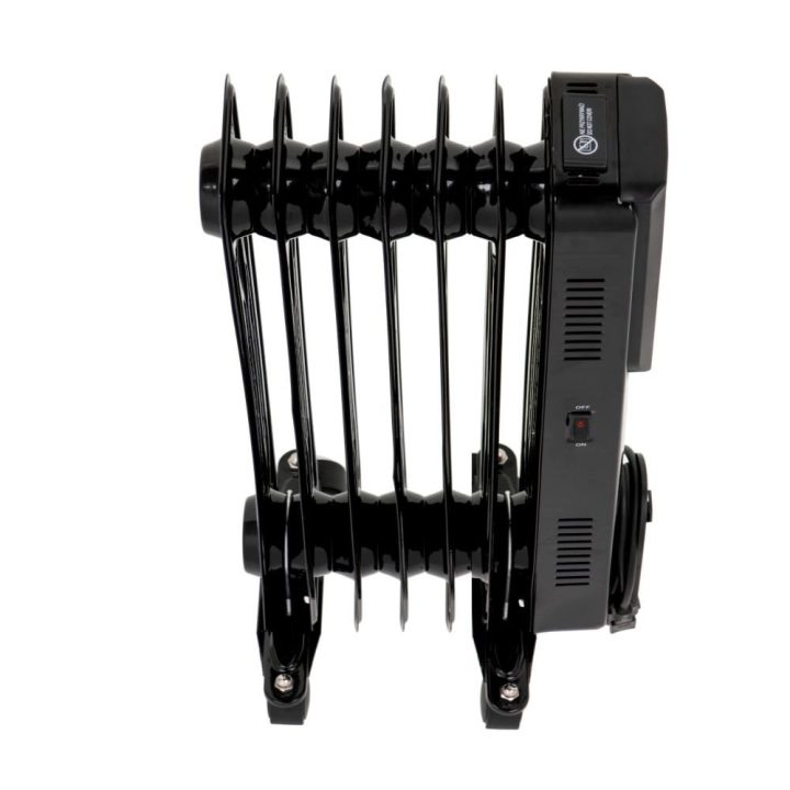 Electric oil heater with remote control CAMRY CR 7812 7 ribs 1500 W black