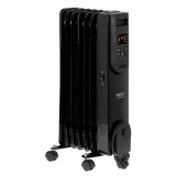 Electric oil heater with remote control CAMRY CR 7812 7 ribs 1500 W black