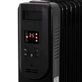 Electric oil heater with remote control CAMRY CR 7812 7 ribs 1500 W black