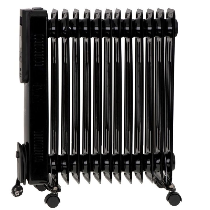 Electric oil heater with remote control CAMRY CR 7814 13 fins 2500 W black