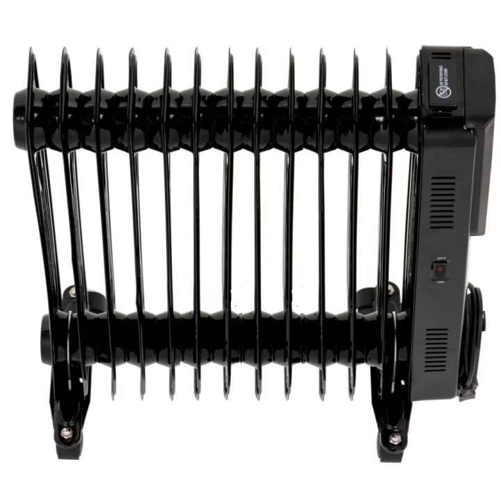 Electric oil heater with remote control CAMRY CR 7814 13 fins 2500 W black