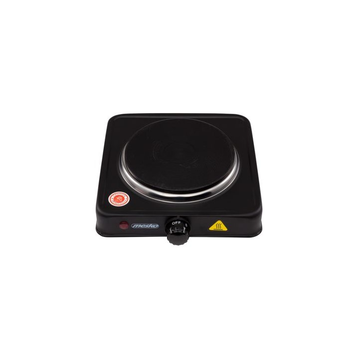 Mesko Home MS 6508 hob Black Countertop Sealed plate 1 zone(s)