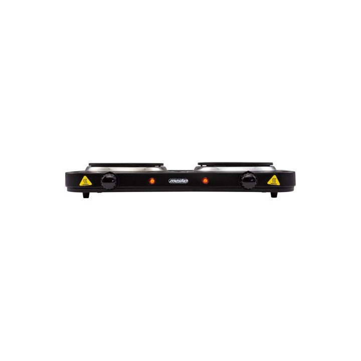 Mesko Home MS 6509 hob Black Countertop Sealed plate 2 zone(s)