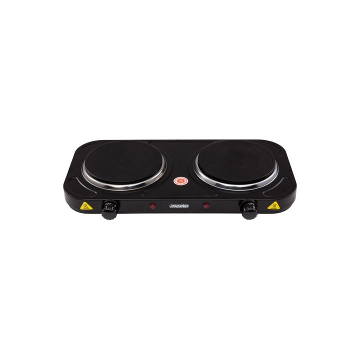 Mesko Home MS 6509 hob Black Countertop Sealed plate 2 zone(s)
