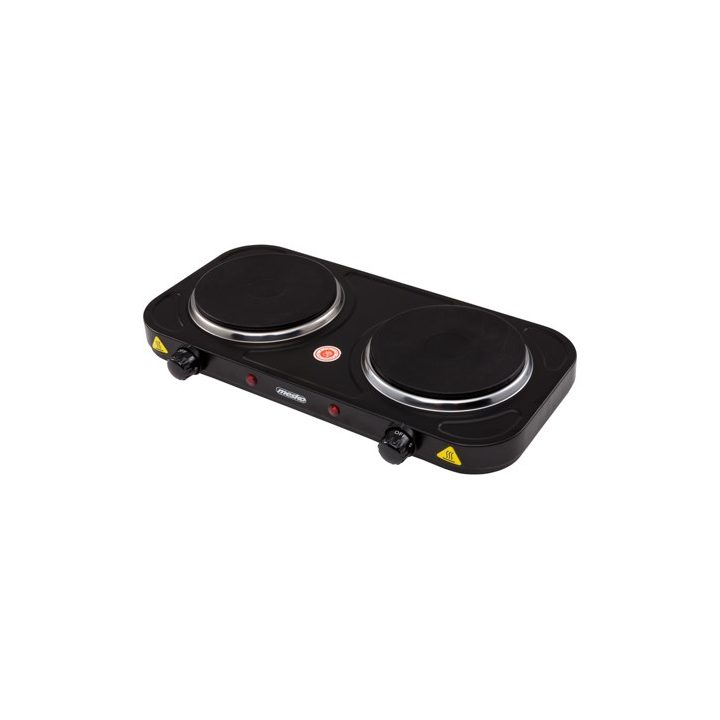 Mesko Home MS 6509 hob Black Countertop Sealed plate 2 zone(s)