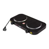 Mesko Home MS 6509 hob Black Countertop Sealed plate 2 zone(s)