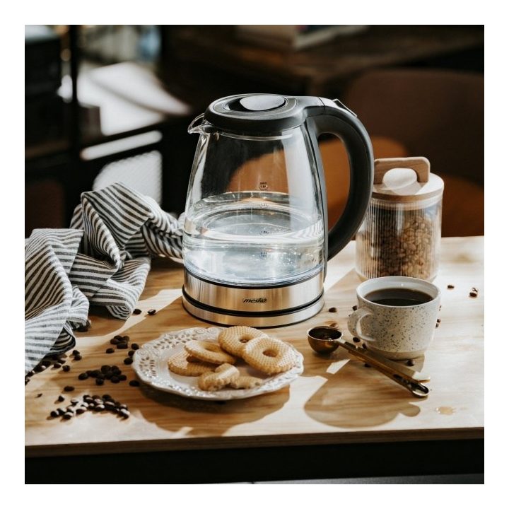 Mesko MS 1307 Glass Electric Kettle 1.8 L