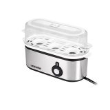Mesko MS 4485 egg cooker 3 egg(s) 210 W Black Silver Transparent