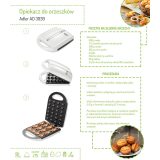 Peanut/cookie toaster (24 pieces) Adler AD 3039 white