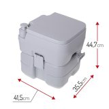 Portable toilet CAMRY CR 1035 Grey