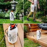 Pressure Sprayer ADLER AD 6809 manual 8L White Orange