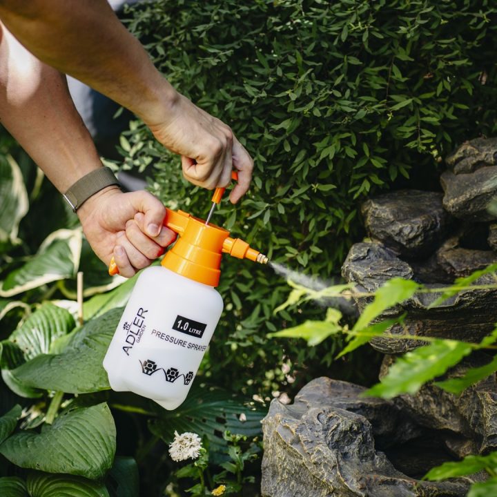 Pressure Sprayer ADLER AD 6811 manual 1L White Orange
