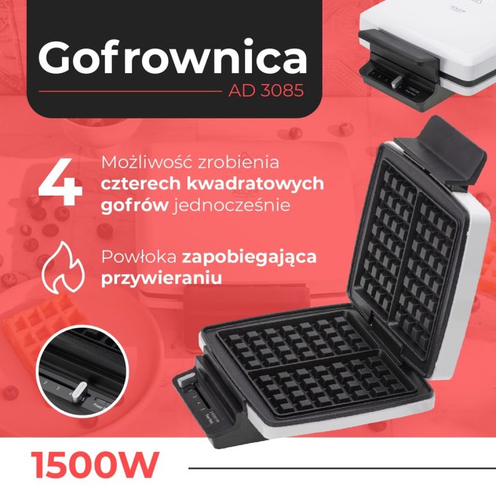 Waffle maker ADLER AD 3085