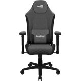 Aerocool CROWNASHBK Ergonomic Gaming Chair Adjustable Cushions AeroWeave Technology Black