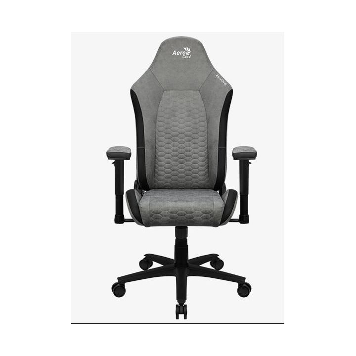 Aerocool Crown AeroSuede Universal gaming chair Padded seat Stone Grey