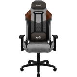 Aerocool DUKE AeroSuede Universal gaming chair Black Brown Grey