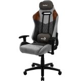 Aerocool DUKE AeroSuede Universal gaming chair Black Brown Grey