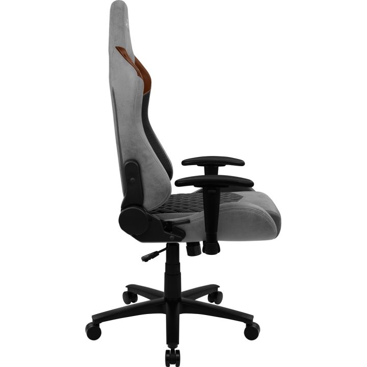 Aerocool DUKE AeroSuede Universal gaming chair Black Brown Grey