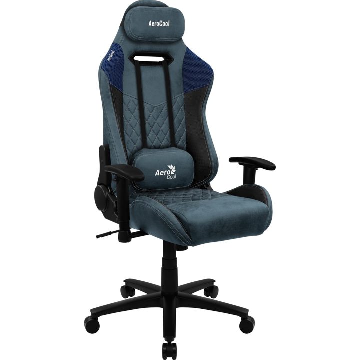 Aerocool DUKE AeroSuede Universal gaming chair Black Blue