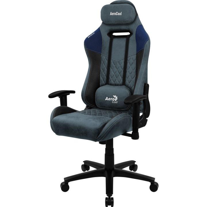 Aerocool DUKE AeroSuede Universal gaming chair Black Blue