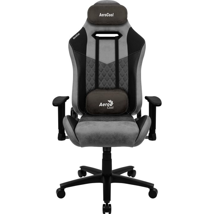 Aerocool DUKE AeroSuede Universal gaming chair Black Grey