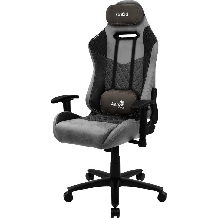 Aerocool DUKE AeroSuede Universal gaming chair Black Grey