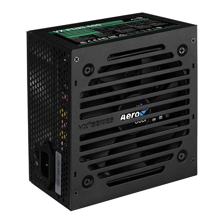 POWER SUPPLY AEROCOOL PGS VX-600PLUS 600W 80+ BOX