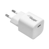 Akyga AK-CH-22 USB-Ladegerät 25 W Ausgangsstrom max. 3 A USB-C Universal Tablet Telephone Smartwatch Mobile phone White AC Fast