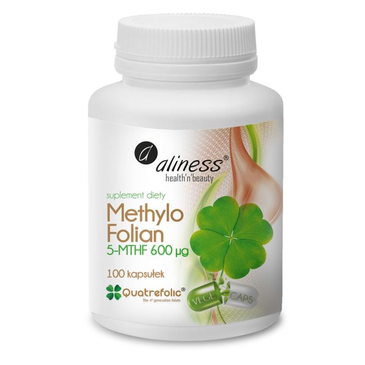 ALINESS Methylo Folian 5-mthf 600 µg – dietary supplement – 100 capsules