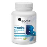 ALINESS Vitamin B12 Methylcobalamin 950 µg – dietary supplement – 100 capsules