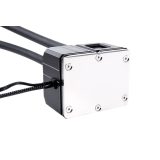 Alphacool Eisbaer Pro Aurora 360 Processor All-in-one liquid cooler 12 cm Black White 1 pc(s)