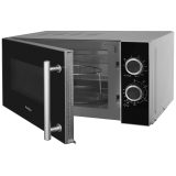 Amica AMGF20M1GS microwave Countertop Grill microwave 20 L 700 W Black Silver