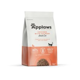 APPLAWS Chicken with salmon - dry cat food - 2kg