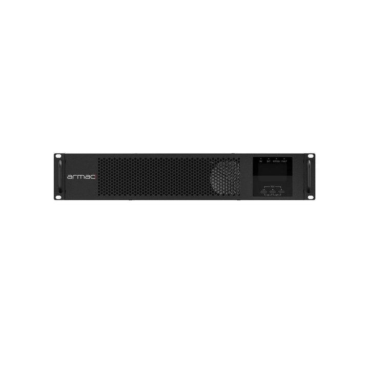 Armac R/1000I/PF1/DF Rack UPS On-Line 1000VA 8× IEC C13 USB-B LCD Metal Housing Dust-Free