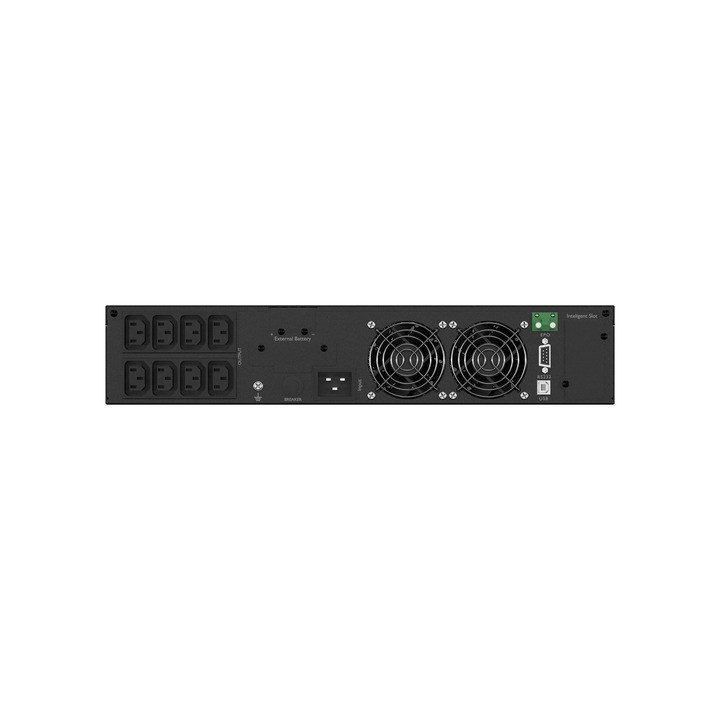 Armac R/2000I/PF1/DF Rack UPS On-Line 2000VA 8× IEC C13 USB-B LCD Metal Housing Dust-Free