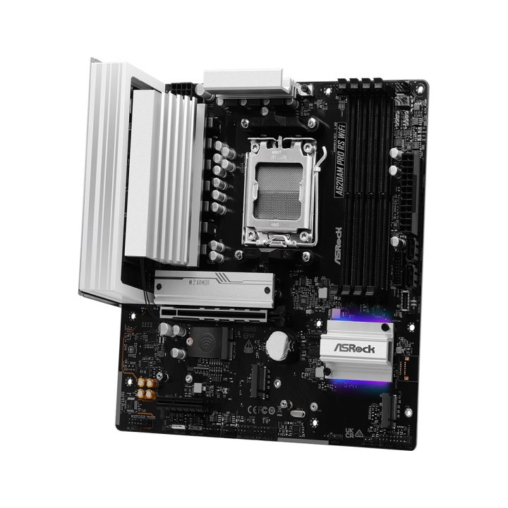 Asrock A620AM Pro RS WiFi AMD A620A Socket AM5 micro ATX
