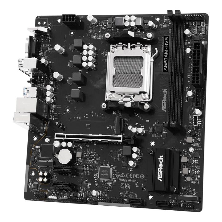 Asrock A620AM-HVS AMD A620A Socket AM5 micro ATX