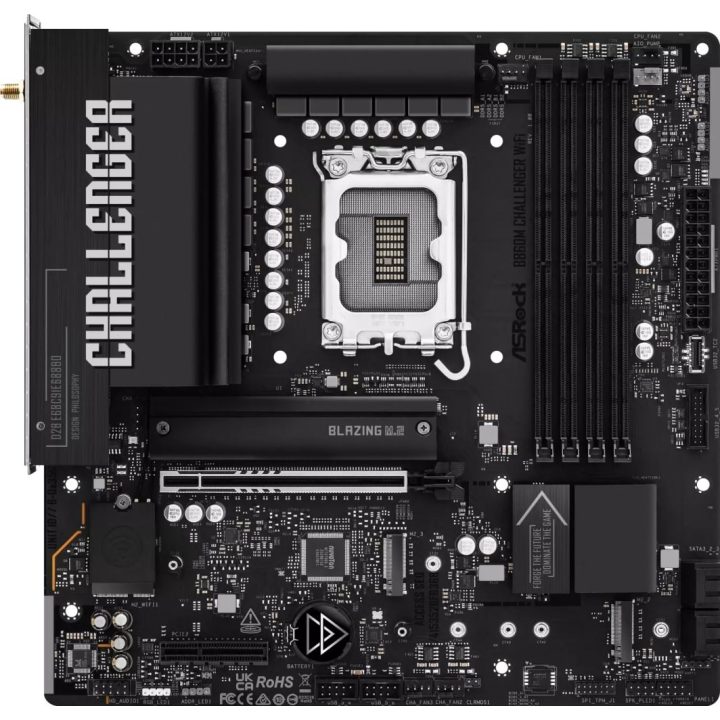 Asrock B860M CHALLENGER WIFI motherboard