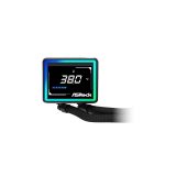 Asrock Challenger 360 Digital Processor Liquid cooling kit 12 cm Black
