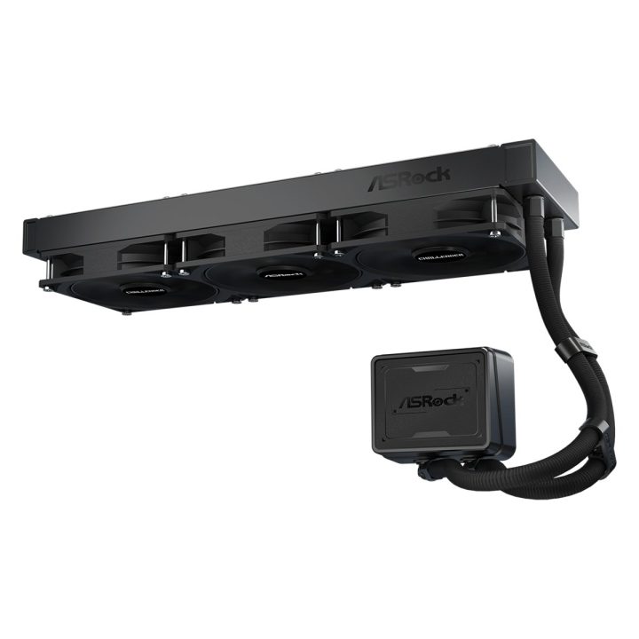 Asrock Challenger Pure 360 Processor All-in-one liquid cooler 12 cm Black