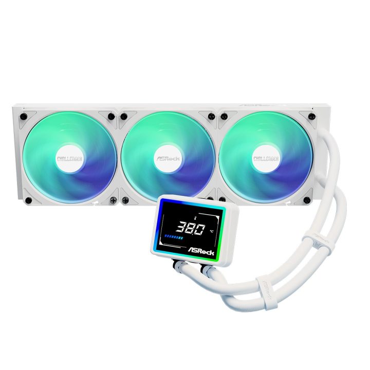 Asrock Challenger White 360 Digital Processor All-in-one liquid cooler 12 cm