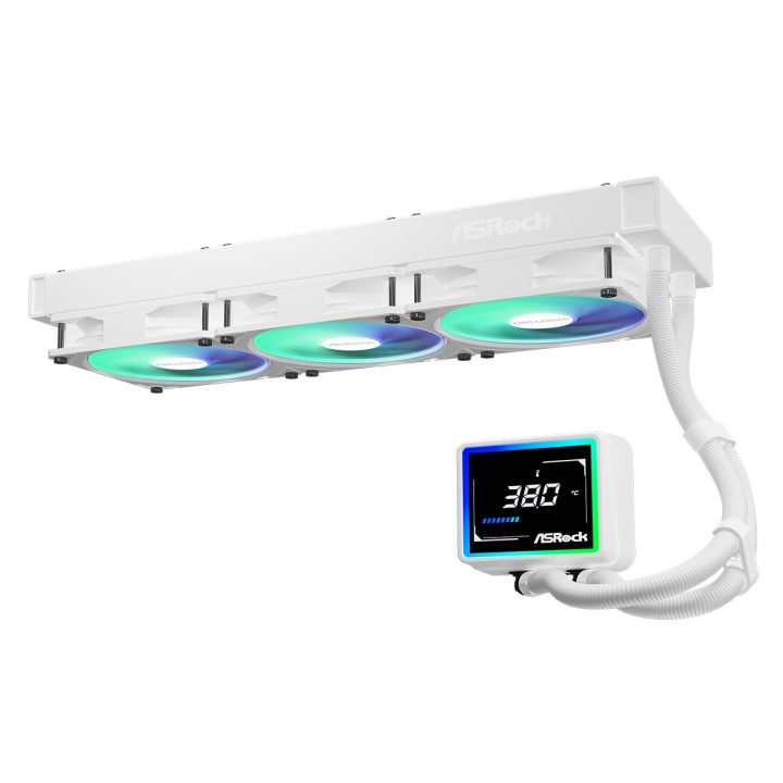Asrock Challenger White 360 Digital Processor All-in-one liquid cooler 12 cm