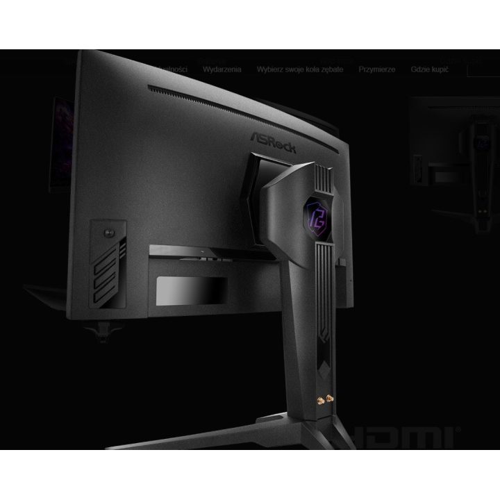 Asrock PG27QRT2A Phantom Gaming computer monitor 68.6 cm (27 ) 2560x1440 px QHD Black
