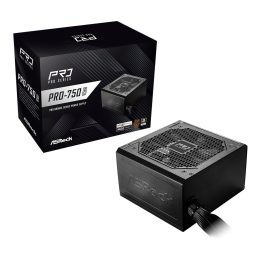 Asrock PRO-750B power supply unit 750 W 24-pin ATX ATX Black