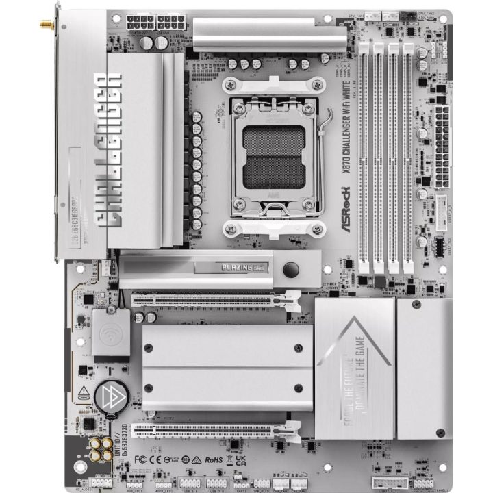 Asrock X870 CHALLENGER WIFI WHITE motherboard
