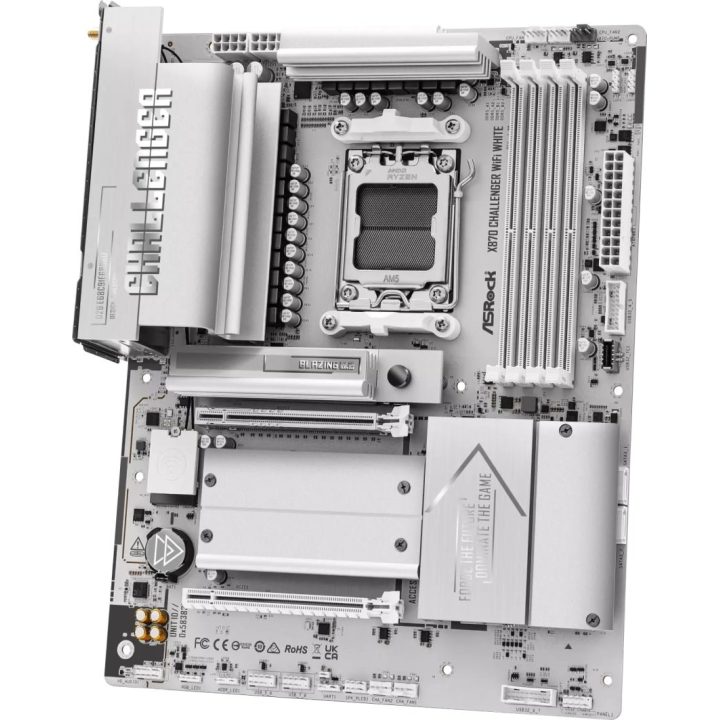Asrock X870 CHALLENGER WIFI WHITE motherboard