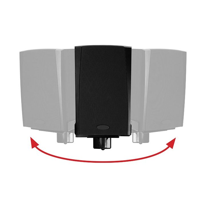 B-Tech VENTRY - Side Clamping Loudspeaker Wall Mounts with Tilt & Swivel (Pair)