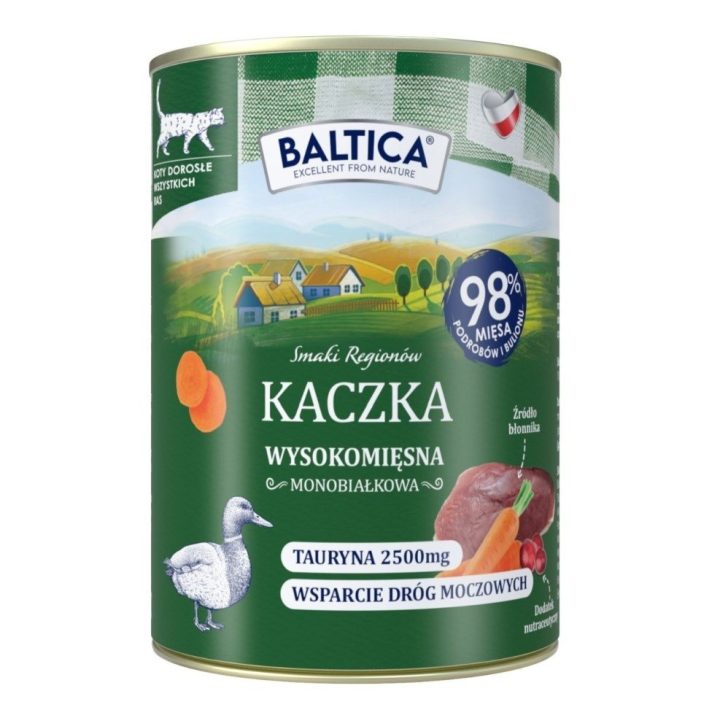 BALTICA Flavors of the Regions Duck Mono - wet cat food - 400g