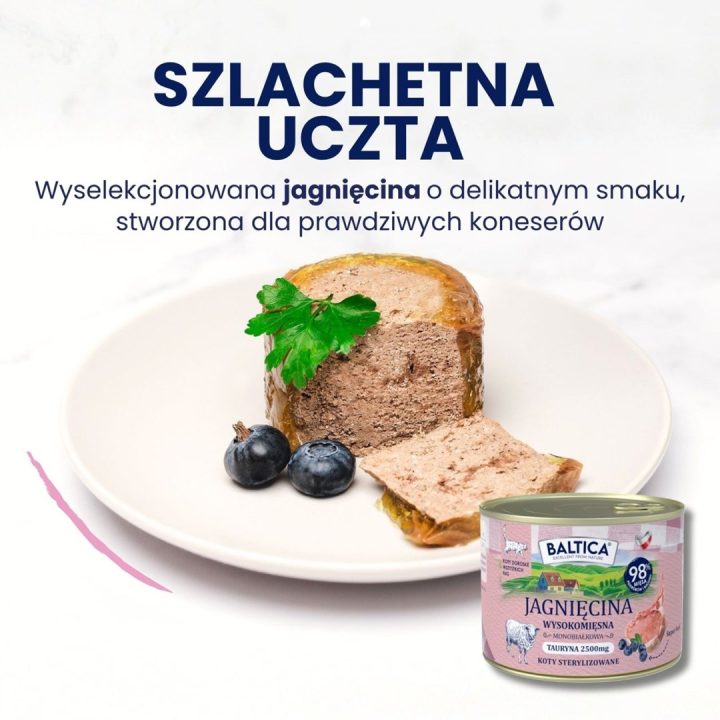 BALTICA Flavors of the Regions Lamb Mono - wet cat food - 400g
